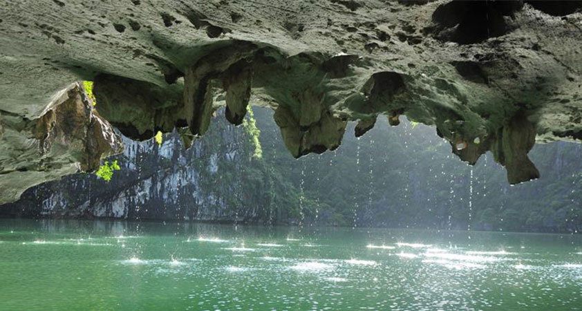 Dark and Bright cave