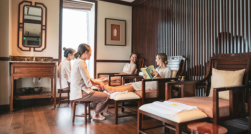 Massages in the Ginger Spa