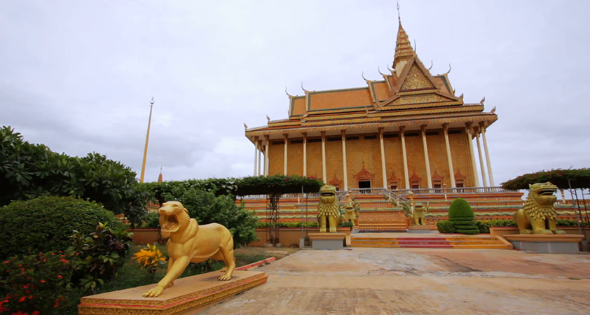 Oudong - old capital city of Cambodia