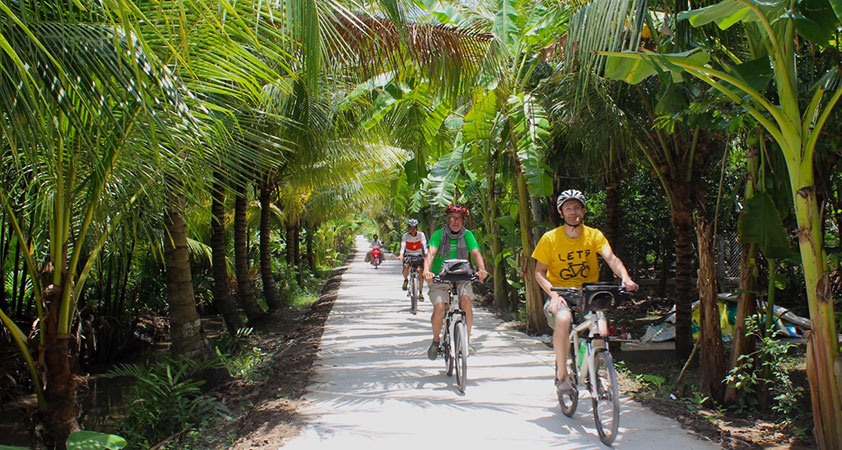 Cycling in the countryside