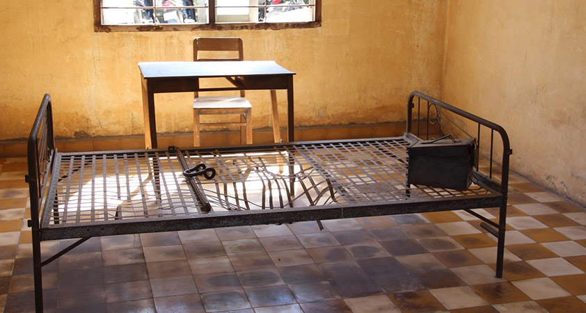 Explore Genocide Museum in Phnom Penh