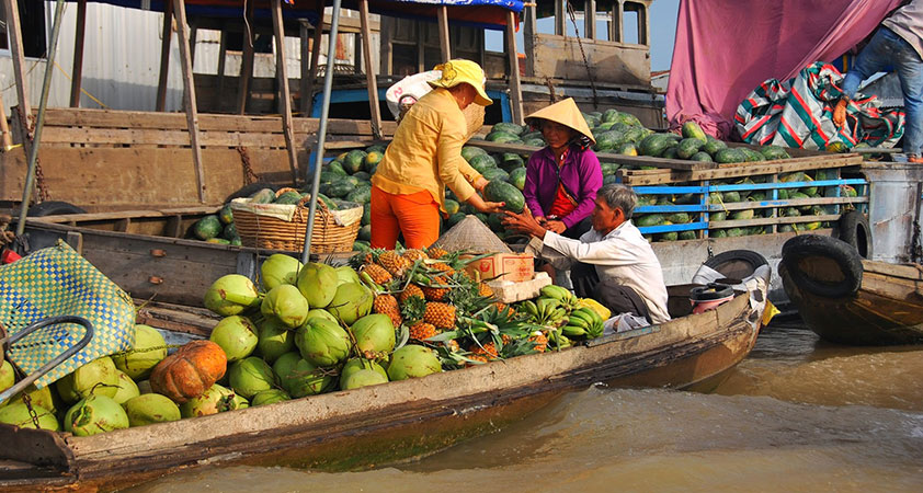 Long Xuyen market