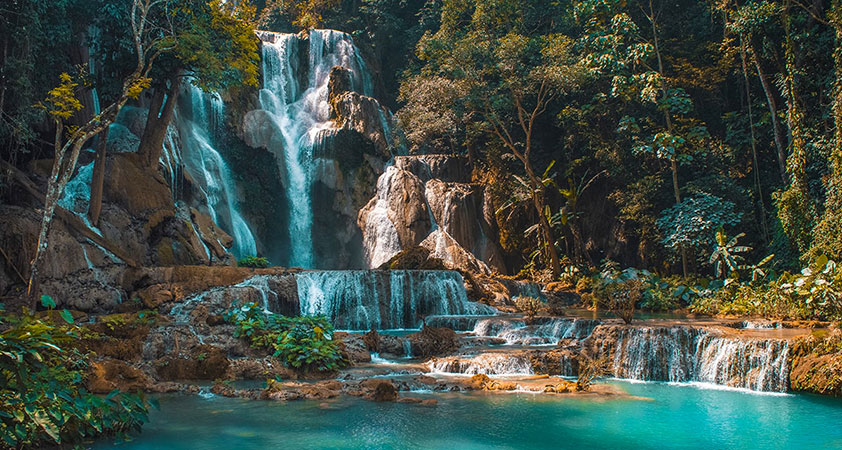 Kuang Si Waterfall