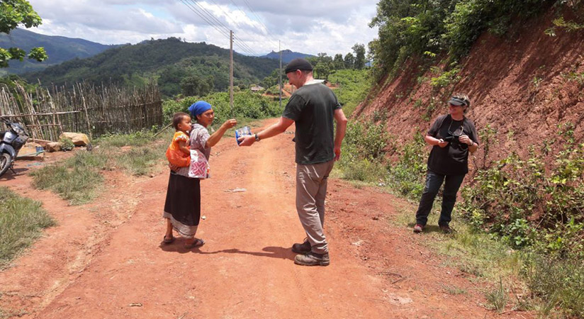Visit of Thajok village