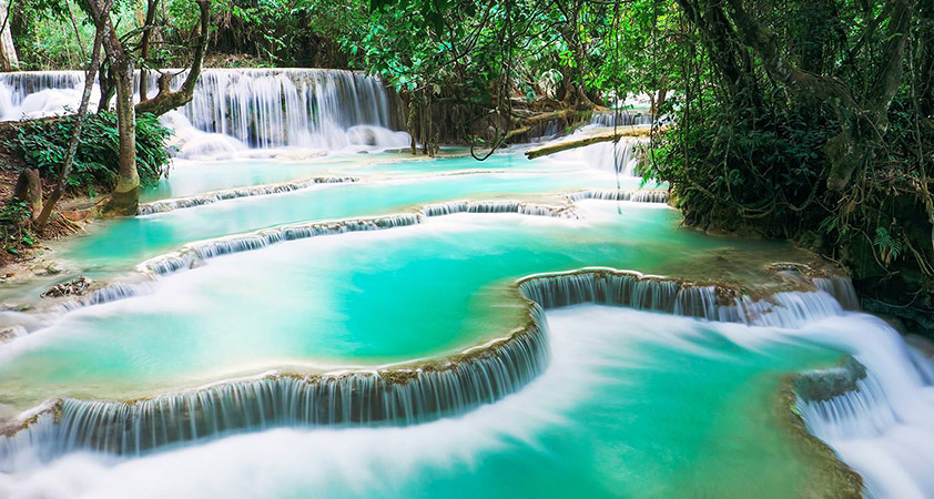 Kuang Si Waterfall