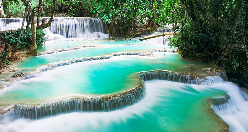 Kuang Si Waterfall