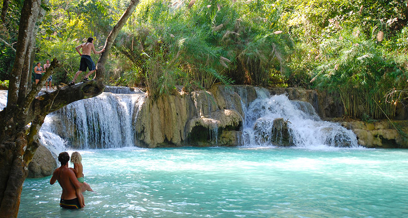 Kuang Si Waterfall