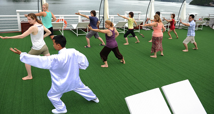 Tai Chi lesson