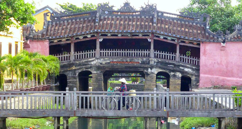 Japanese bridge in Hoi An
