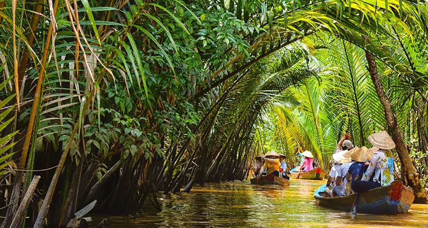 Join the watery world of Ben Tre in the Mekong Delta