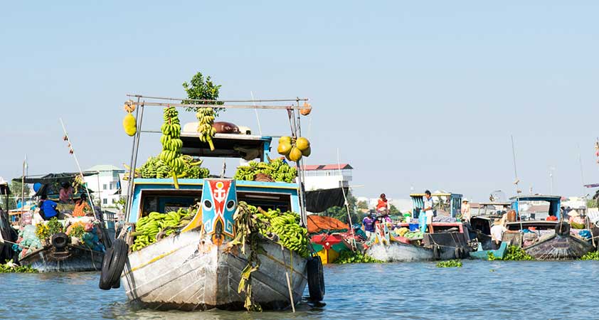 Floating market in Chau Doc??