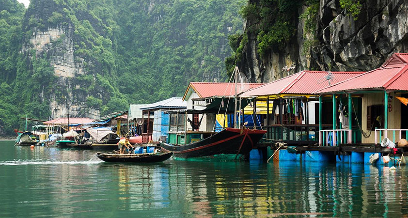Vung Vieng Floating Fishing Village