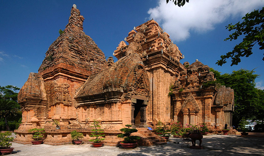 Cham towers