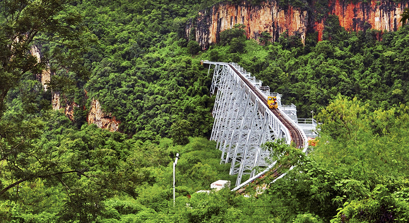 The typical feature of this trip is crossing the Gokteik Bridge, an attractive bridge with the height of ??300 meters above the valley floor where our guests can admire the surrounding landscapes of the bridge