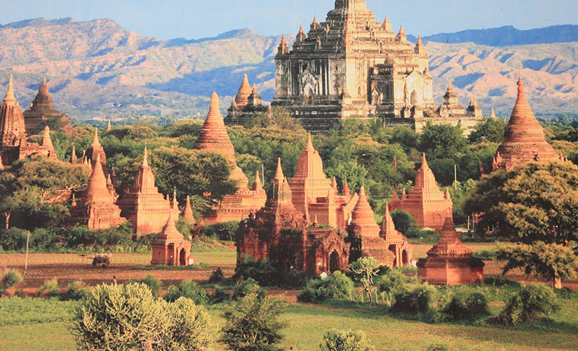 We go on the trip to reach Bagan