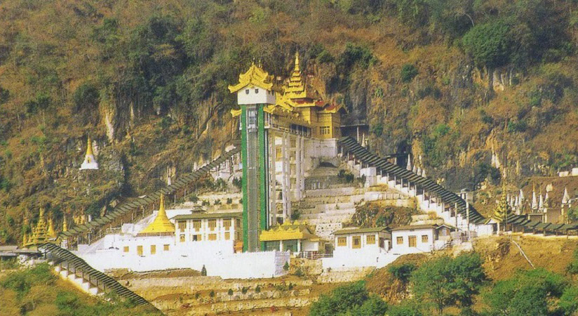 Pindaya Cave, famed thousands of Buddha images dating back many years ago.