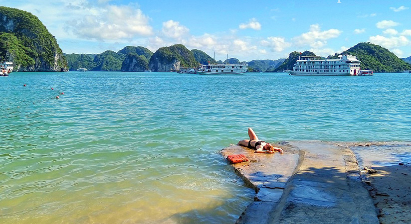 Sunbathing on Titov beach will make you have an unforgettable experience