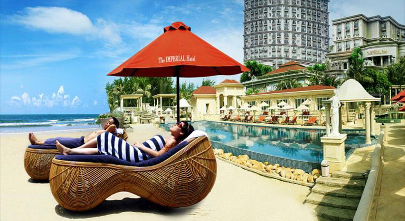 Enjoy yourself on Vung Tau beach