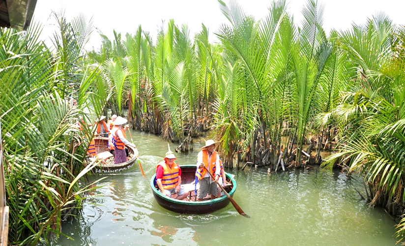Exploration of Bay Mau Coconut forest