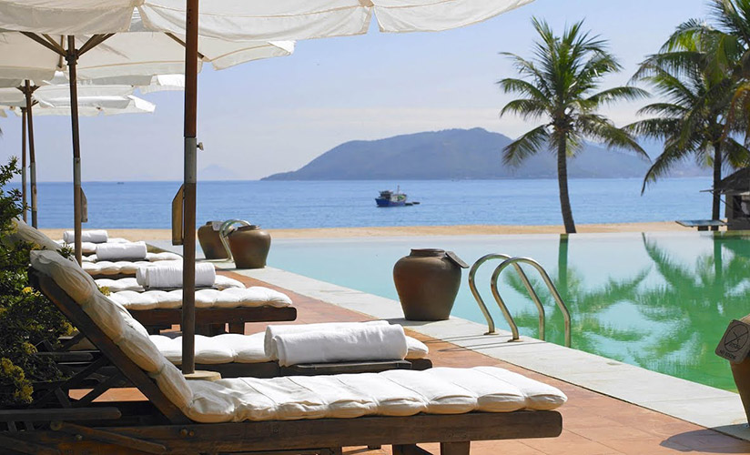 Evasan Ana Mandara Nhatrang overlooks one of beautiful beaches of Nha Trang