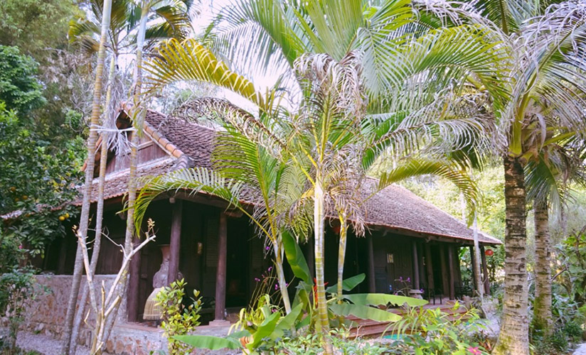 In the afternoon, you can make a trip around Colvert eco-village