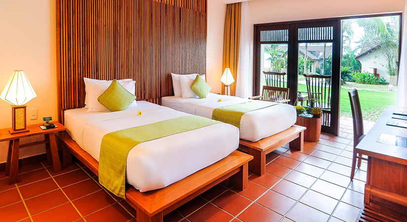 Check out of the room of the resort before coming back