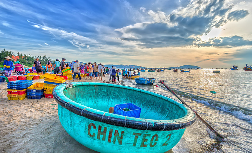 Spend all day relaxing on Phan Thiet beach