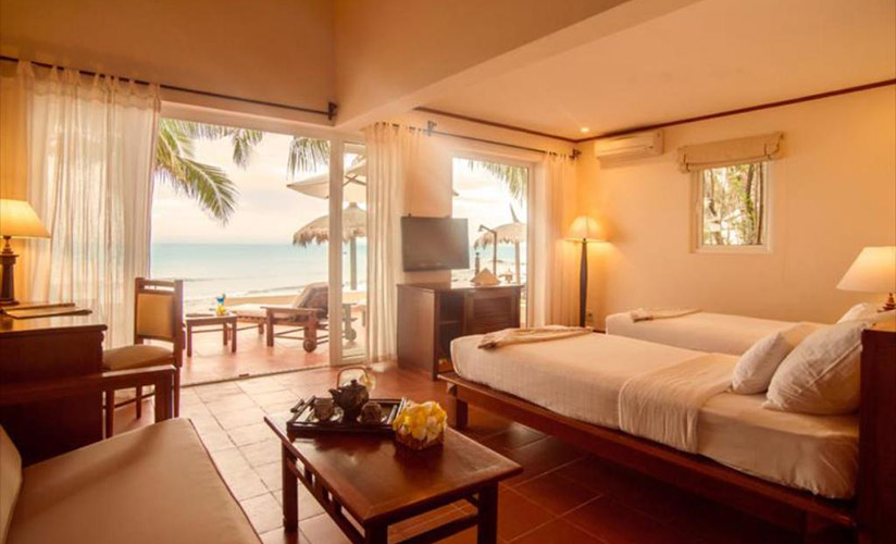 Check out the resort before leaving