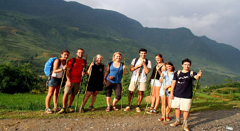 Trekking trip through Banho, Sapa