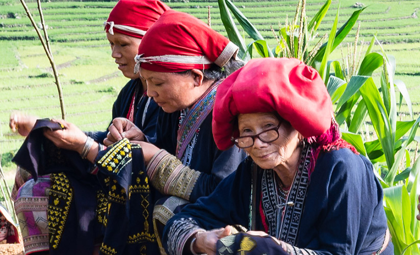 You can observe the daily life of the ethnic minority groups