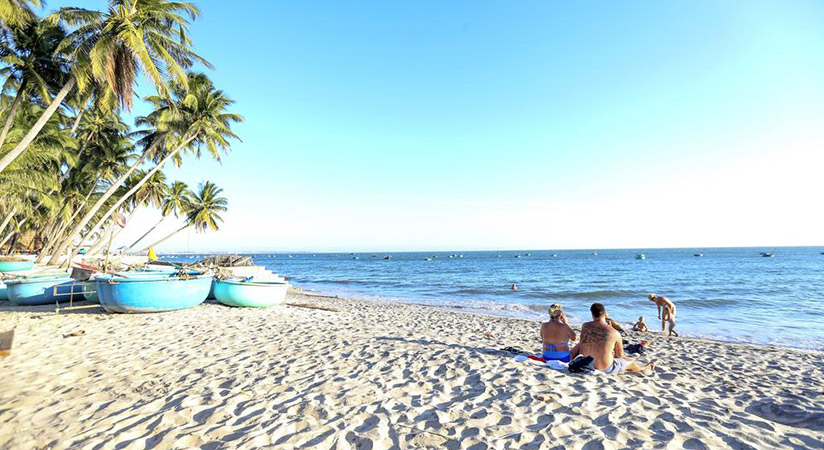 On arrival in Phan Thiet, you can enjoy the ideal time here