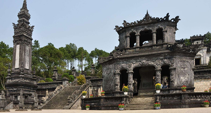 Emperor Khai Dinh???s mausoleum