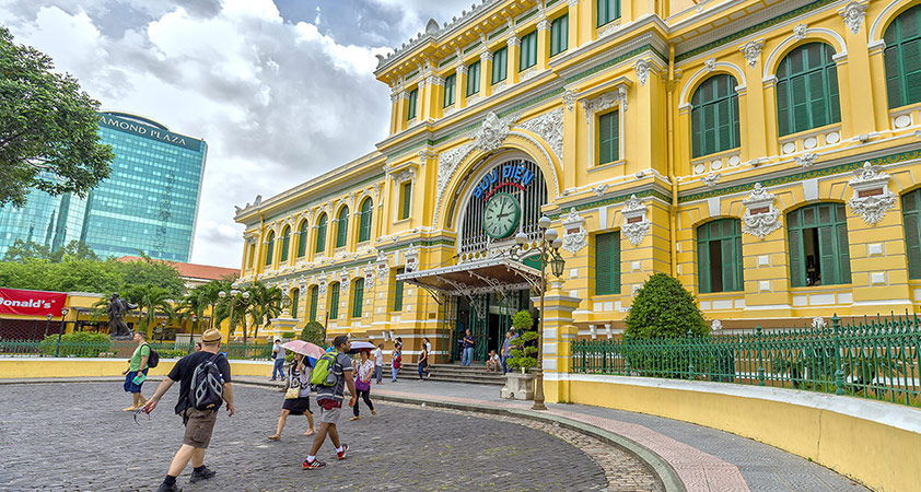Central Post Office in Ho Chi Minh City