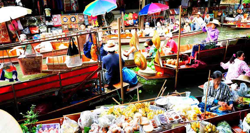 Cai Rang floating market