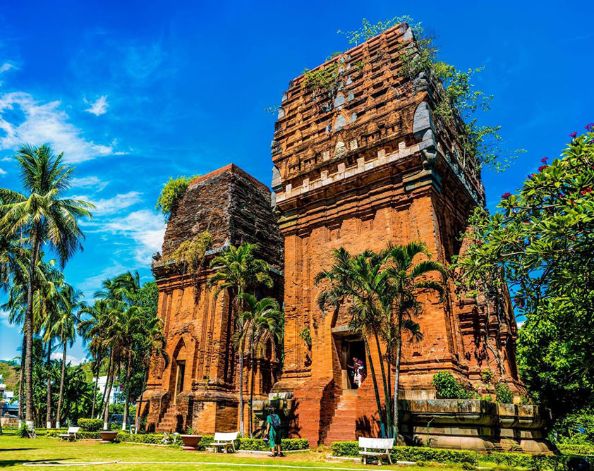 Cham towers