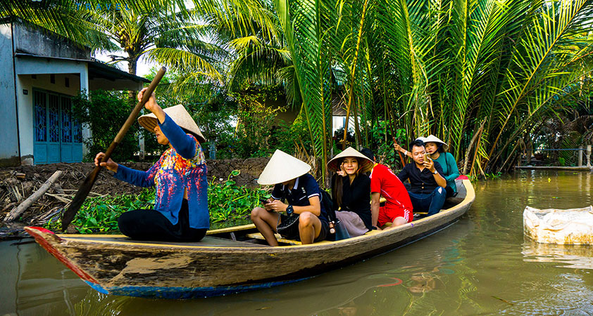 Mekong River near My Tho
