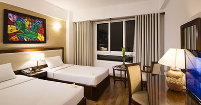  Deluxe Twin Room with City View