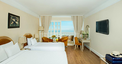 Twin Room with Sea View