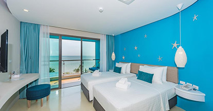  Deluxe Double or Twin Room with Sea View