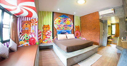  Grand Triple bed Villa with Garden View
