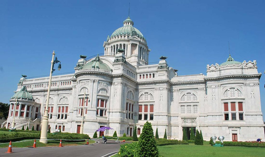 The White Palace was built by the French from 1898 to 1916